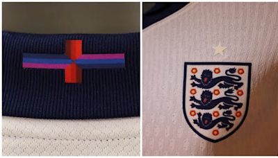 Controversia en Inglaterra: Alteran bandera en playera de selección de futbol; primer ministro se manifiesta