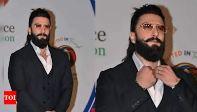 Ranveer Singh makes his first public appearance after welcoming baby girl with Deepika Padukone, playfully engages with the paparazzi, 'Baap bann gaya re' | Hindi Movie News - Times of India