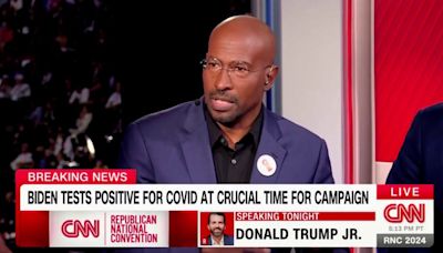 CNN's Van Jones concedes 'a bullet couldn't stop Trump' but a 'virus just stopped Biden'