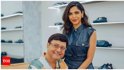 Father's day Papa lifts the energy of a room when he walks in: Shriya Pilgaonkar | Hindi Movie News - Times of India