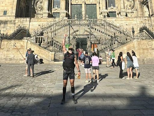 La estrella de UFC que ha completado el Camino de Santiago