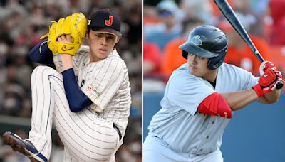 One Sasaki throws hard, another hits homers. Will Rōki or Rintaro be MLB's next Japanese star?