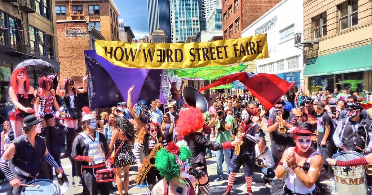 25th annual How Weird Street Faire in San Francisco postponed due to inclement weather