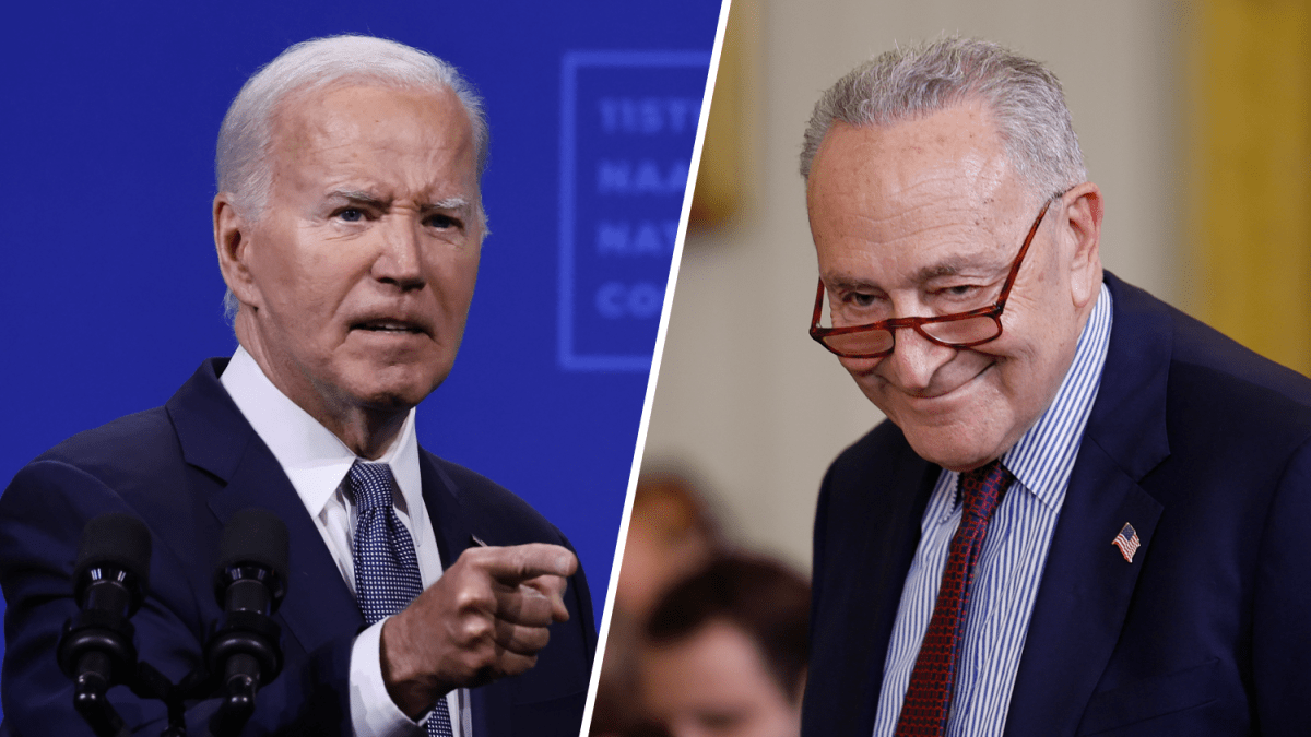 Inside Sen. Chuck Schumer's discussion with Biden a week before president exited race