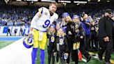 Matthew Stafford Poses with Daughters on Sideline Ahead of NFL Star's Emotional Game: 'Detroit Born, LA Raised'