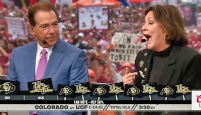 VIDEO: Nick Saban's Wife Puts Him On The Spot By Revealing Private Text Message He Received From Deion...