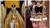 Photos show the moment Charles was officially crowned king, making history as the oldest British monarch