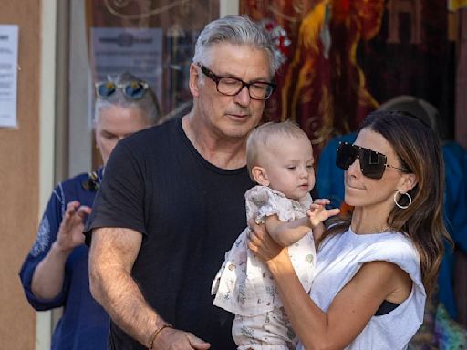 Alec Baldwin and wife Hilaria look tense after manslaughter trial