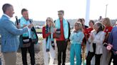 Patrick and Brittany Mahomes Celebrate Their Soccer Team's Stadium Opening