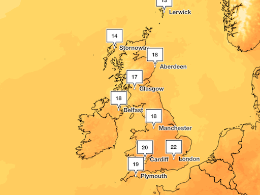 UK weather: Summer may finally be arriving as weekend temperatures set to hit 22C