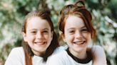 Parent Trap's Lindsay Lohan Reunites With Real-Life Hallie 26 Years Later - E! Online