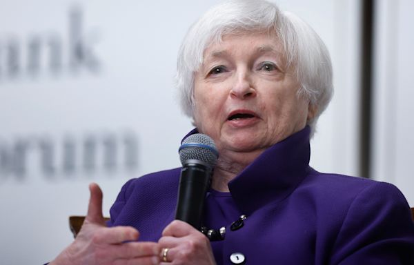 'We're not about to fold': Janet Yellen says efforts are underway to package a $50 billion loan to Ukraine using frozen Russian funds