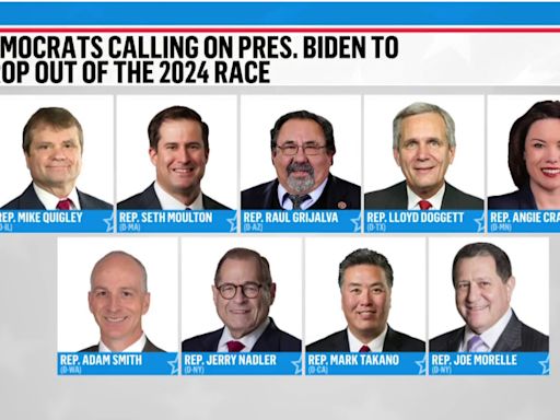 Four more Democrats in Congress, including Rep. Jerry Nadler, call for Biden to step aside in 2024 race