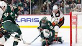 Marc-Andre Fleury posts his 75th career shutout as the Minnesota Wild beat the Anaheim Ducks 2-0