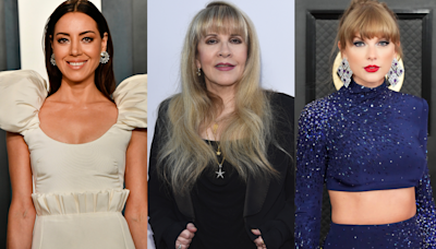 Aubrey Plaza, Stevie Nicks Put Own Spin on Taylor Swift's "Childless Cat Lady" Kamala Harris Endorsement