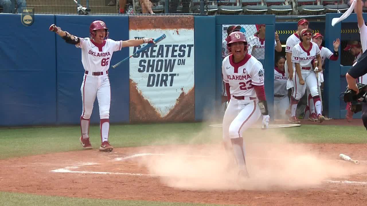 Alyssa Brito drives in 2 runs to close out Oklahoma's win over Duke - Stream the Video - Watch ESPN