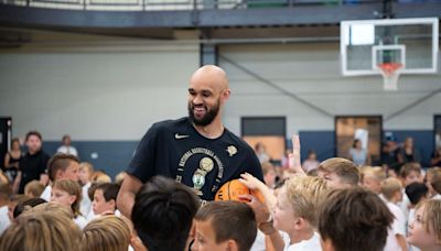 Derrick White continues Chauncey Billups' cause with annual basketball camp