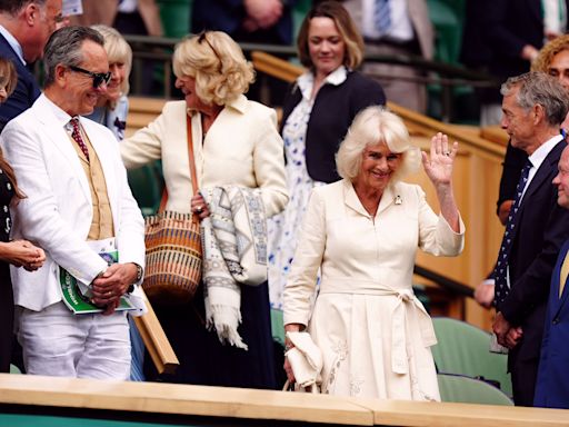 Queen Camilla enjoys surprise ‘escape’ to Wimbledon