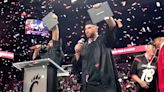 Jason Kelce Defends Brother Travis for Chugging Beer While Receiving Diploma