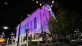 Buildings turn purple for National Crime Victims’ Rights Month