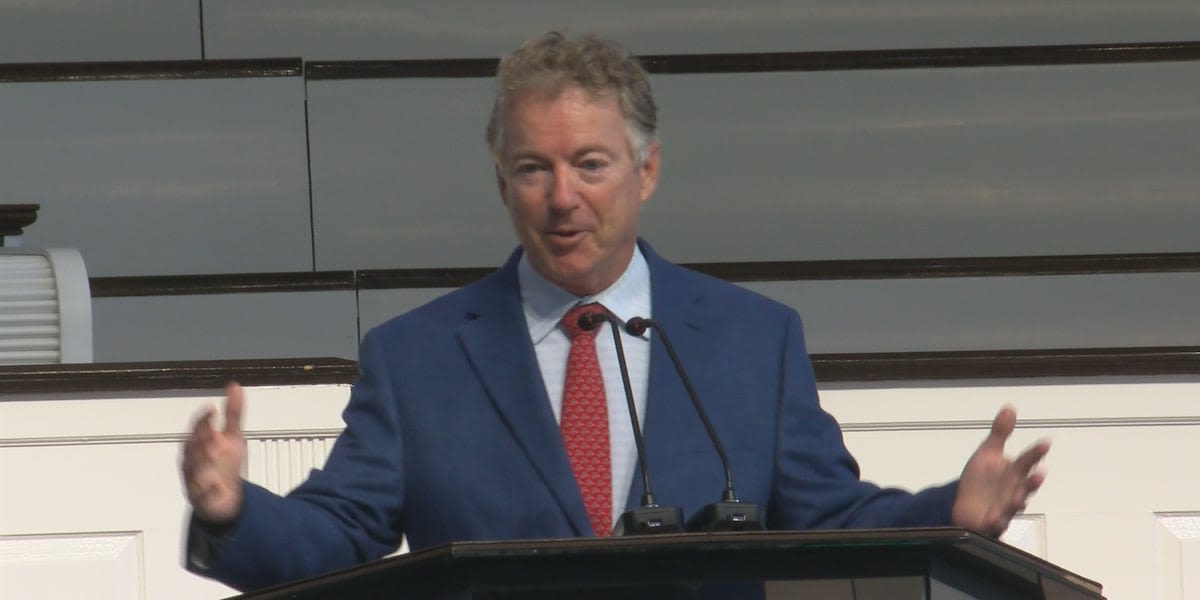 Sen. Rand Paul holds a meeting with Glasgow community leaders, shares his stance on national issues