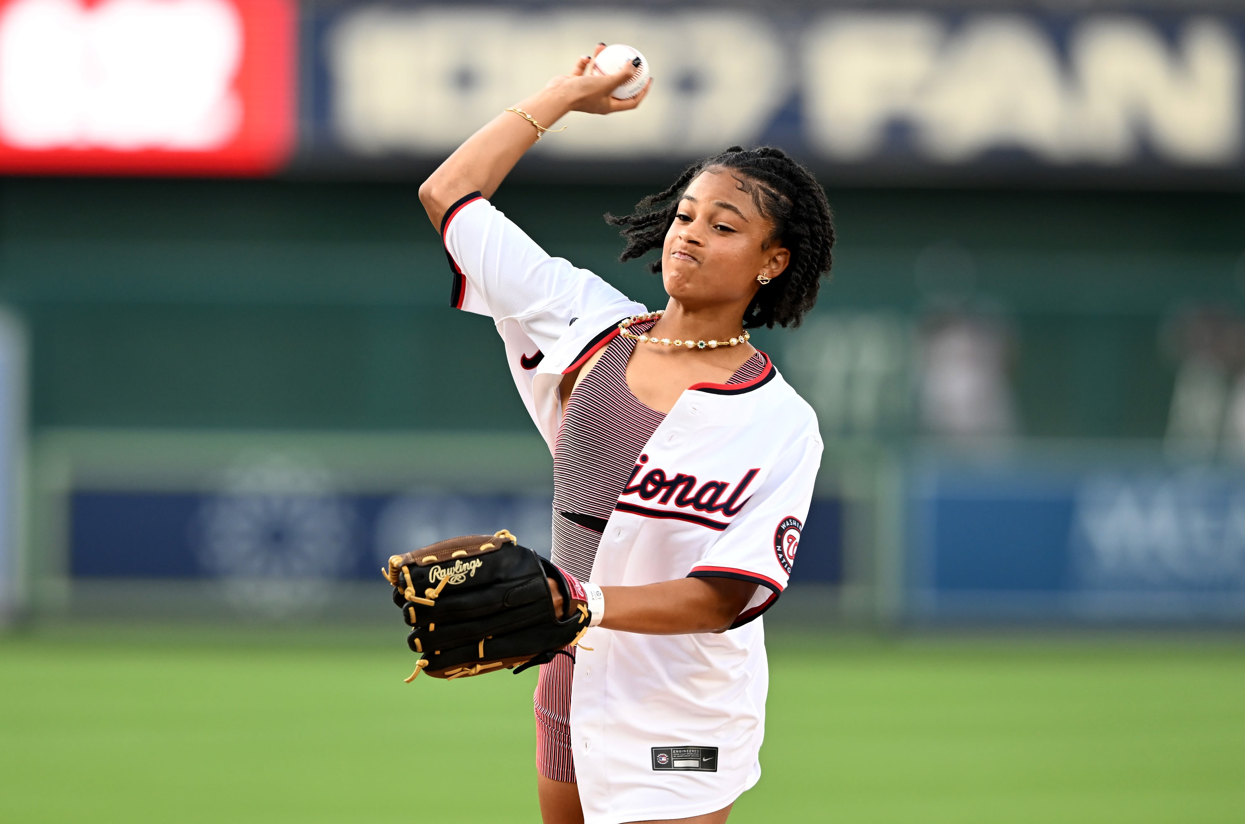 A first pitch gone awry — and Spirit star Croix Bethune is out for season