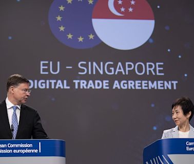 EU clinches digital trade deal with Singapore