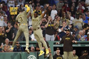 Merrill’s 3-run homer, Higashioka’s 2-run shot lead Padres to 9-2 win over Red Sox