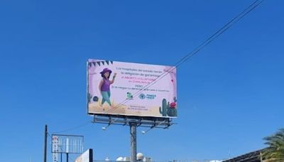 Colocan cartel a favor del aborto en la ciudad de Chihuahua