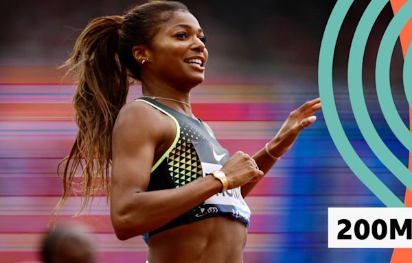 London Diamond League: Gabrielle Thomas sneaks last-gasp victory in 200m race