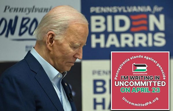 Write-in votes exceed 60K in Pennsylvania Democratic primary after ‘uncommitted’ campaign against Biden