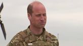 William flies Apache helicopter after being handed military role by King