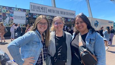 International Swifties descend on Cardiff for gig