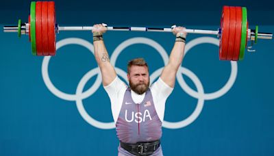 US weightlifter Wes Kitts, a Knoxville native, places eighth in division at Paris Olympics