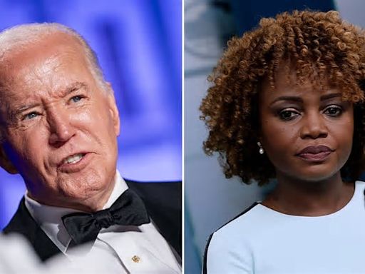 White House denies secret plot to oust Karine Jean-Pierre as Biden faces more bad news