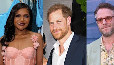 Mindy Kaling & Seth Rogen Playfully Roast Prince Harry, Joke About His Memoir