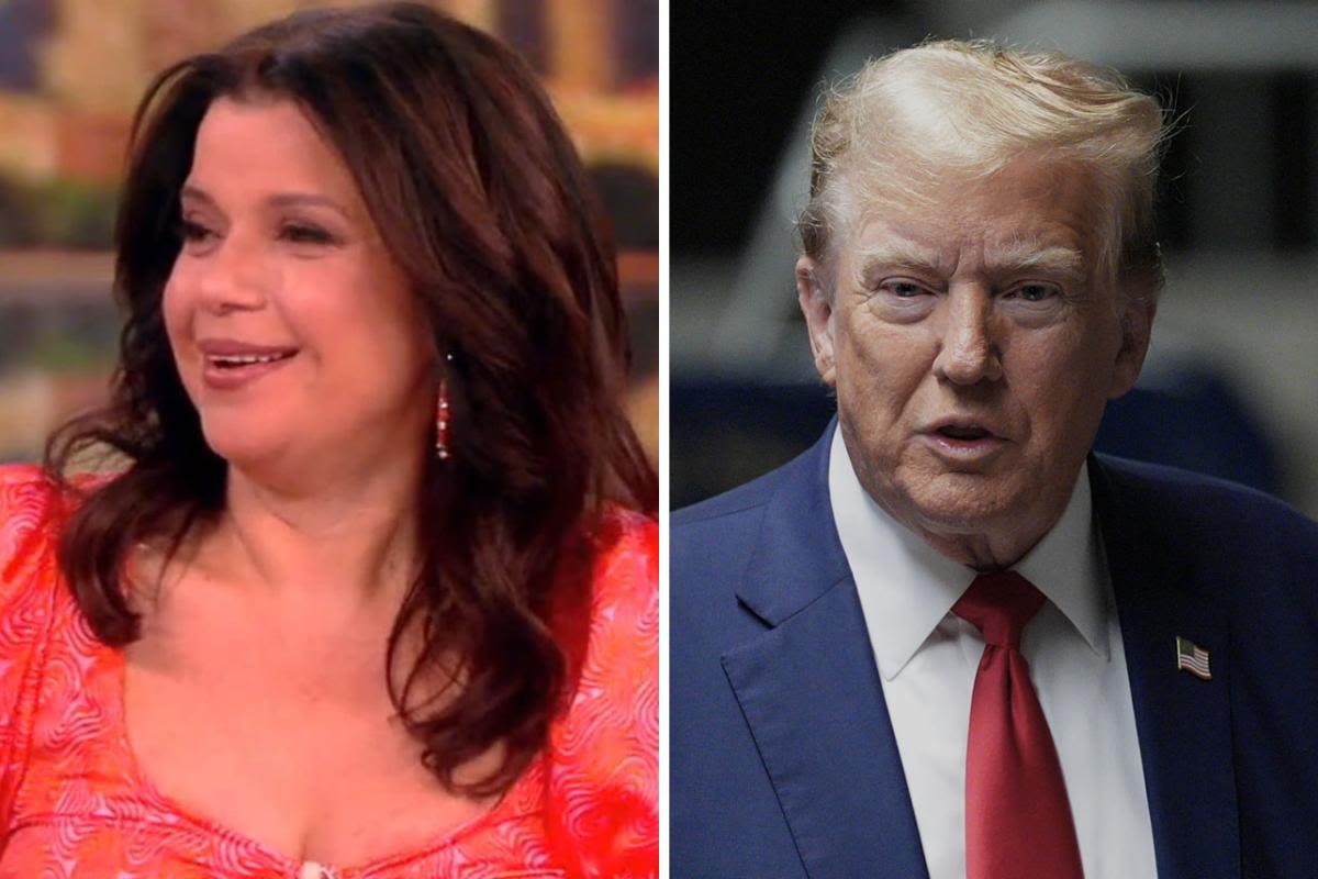 'The View's Ana Navarro cheekily compares Trump hush money trial to O.J. Simpson murder case: "If the condom don't fit, then you must acquit"