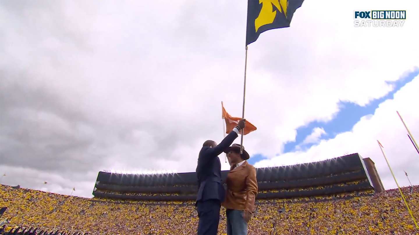 Matthew McConaughey, Charles Woodson Got in Epic Standoff Ahead of Texas-Michigan