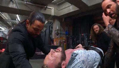 Kenny Omega Gets Physical, Taken Out On Stretcher Ater Attack By The Elite On AEW Dynamite