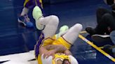 Anthony Davis Exits Lakers-Nuggets Game 5 After Trying to Fight Through Injury
