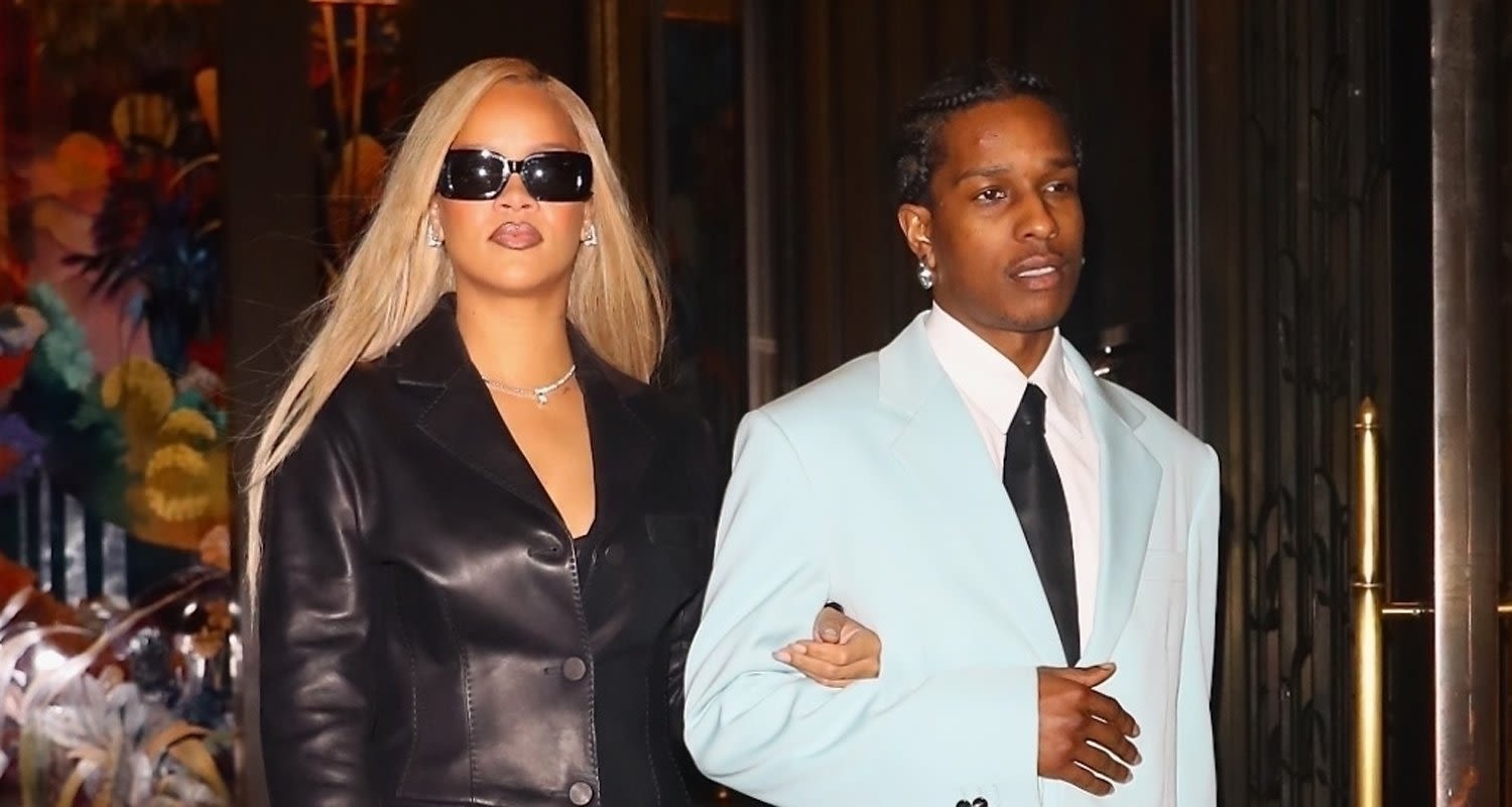 Rihanna & A$AP Rocky Make One Stylish Couple While Stepping Out for Dinner in NYC