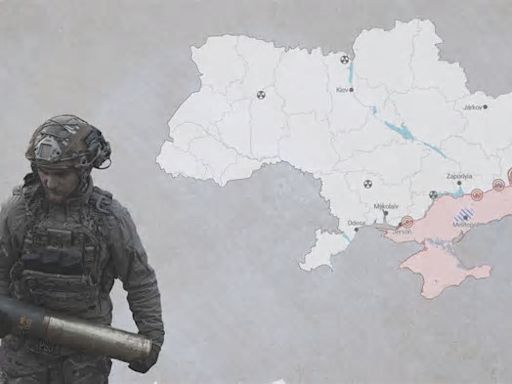 El mapa de la guerra: Rusia se ensaña con Dnipropetrovsk y Ucrania destruye un bombardero