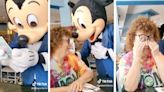 Mickey Mouse brings grieving family to tears during emotional Disney World meet-and-greet