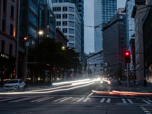 Sleepless in Seattle as a Hellcat Roars Through the Streets