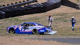 Boris Said Turns Car Salesman After NASCAR Xfinity Wreck at Sonoma