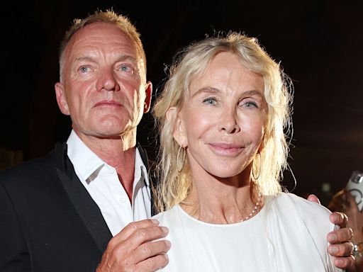 Sting puts on a loved-up display with his wife Trudie Styler