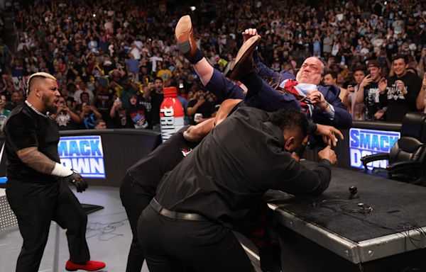 WWE SmackDown Results: Solo Sikoa & The Bloodline Speak After Attacking Paul Heyman