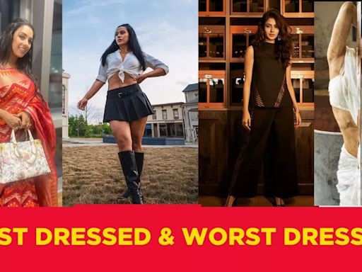 Best Dressed & Worst Dressed TV Celebs Of The Week: Rupali Ganguly, Krishna Shroff, Shivangi Khedkar, Mouni Roy
