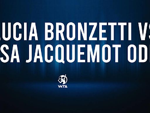 Lucia Bronzetti vs. Elsa Jacquemot 32nd Palermo Ladies Open Odds and H2H Stats – July 16