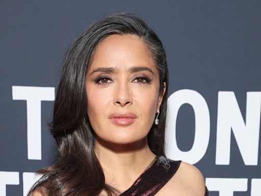 Salma Hayek's show-stopping trio of waist-cinching dresses steal the show at latest TIFF appearance